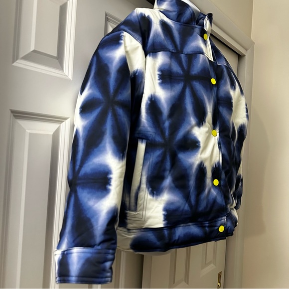 Free People Movement/ Free People Bunny Slope Printed Puffer Blue size L & M - Picture 6 of 10